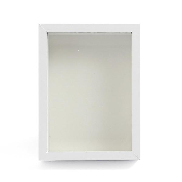  아트공간 3D 입체 관액자(5x7) (화이트)