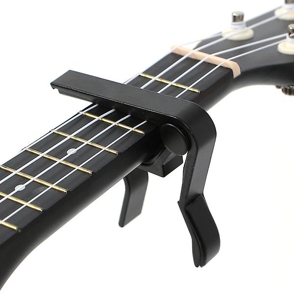  집게형 기타 카포 2p세트(블랙) 어쿠스틱 일렉