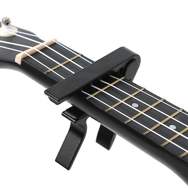  집게형 기타 카포 2p세트(블랙) 어쿠스틱 일렉