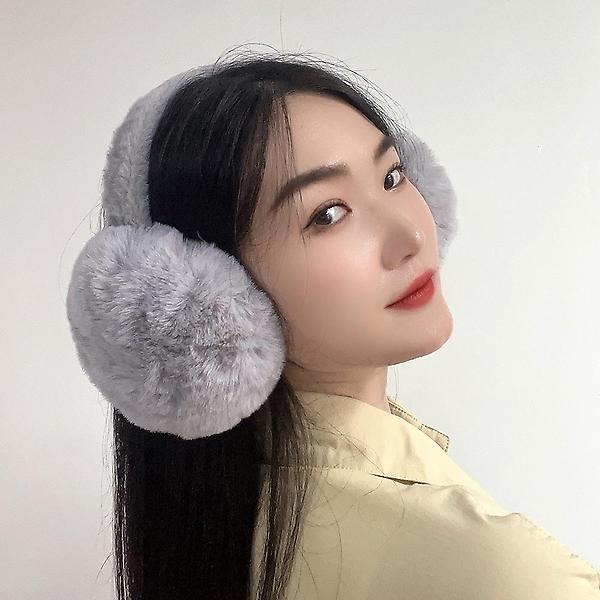  마카롱 겨울 귀마개(그레이)