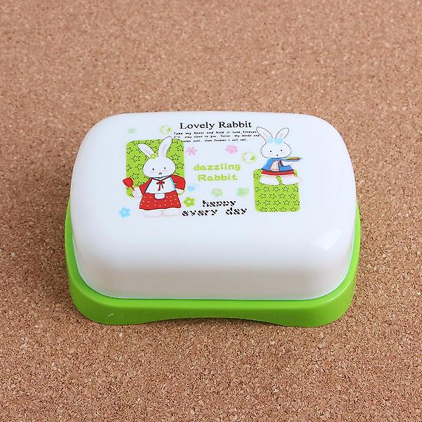  러브래빗 비누케이스 / 비누받침대