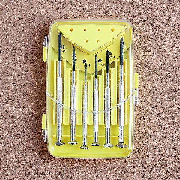  6종 정밀드라이버/안경다리 시계수리 미니드라이버