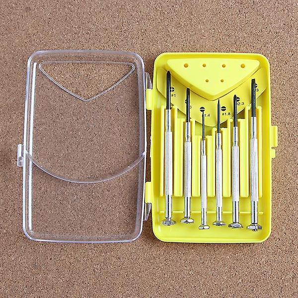  6종 정밀드라이버/안경다리 시계수리 미니드라이버