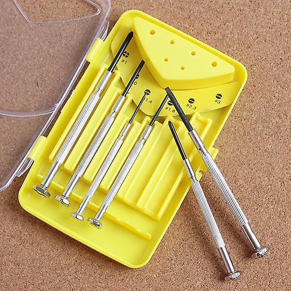  6종 정밀드라이버/안경다리 시계수리 미니드라이버