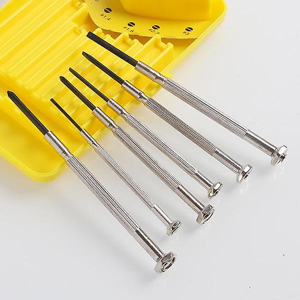  6종 정밀드라이버/안경다리 시계수리 미니드라이버