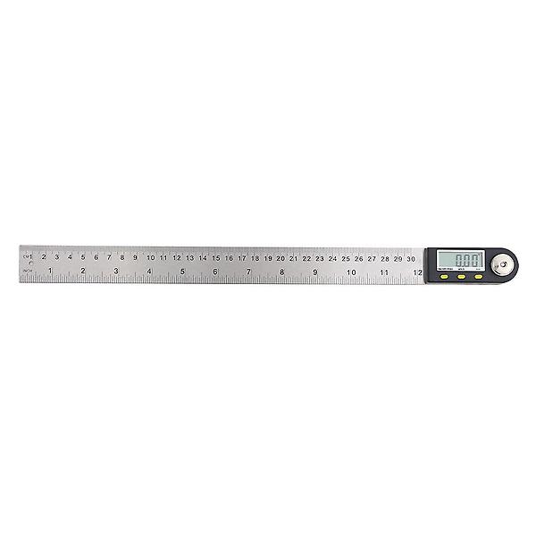  360도 디지털 각도기(30cm)/목공용 스틸자 각도측정기