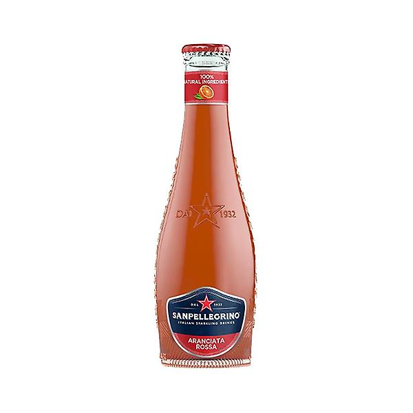  산펠레그리노 탄산음료 아란시아타 로사 레드오렌지 200ml 병 24개 1박스