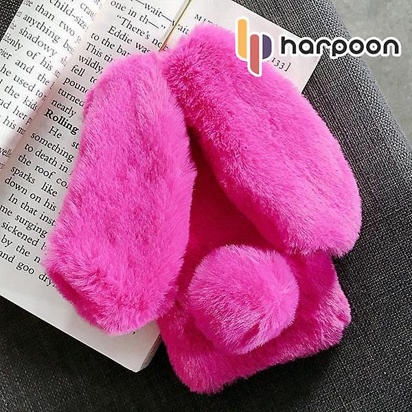  하푼 아이폰7플러스 토끼 털 케이스