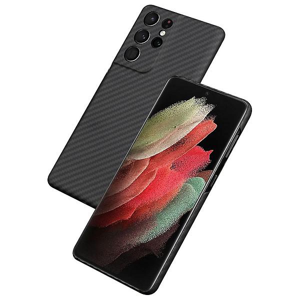  갤럭시S21플러스 케블라 카본 패턴 풀커버 케이스