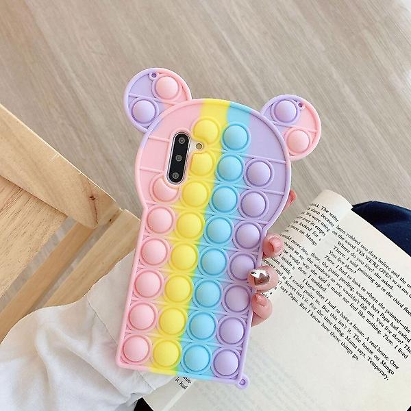 하푼 갤럭시S9 테디베어 푸시팝 팝잇 실리콘 케이스