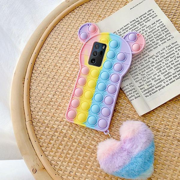  하푼 갤럭시S9 테디베어 푸시팝 팝잇 실리콘 케이스