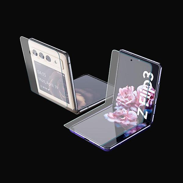  갤럭시 Z플립3 5G 타이탄 전후면 풀커버 우레탄 필름