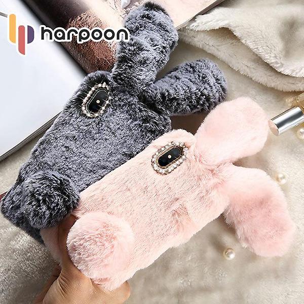  아이폰13프로토끼 털 젤리 케이스