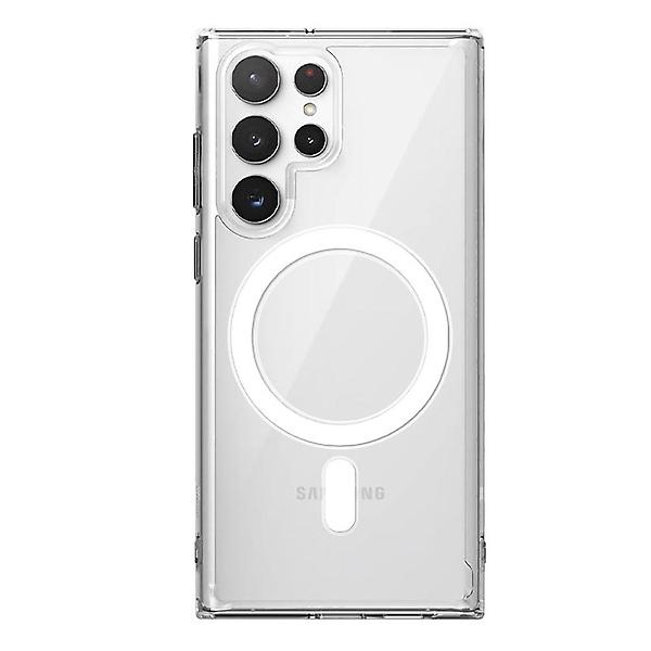  갤럭시 S22울트라 맥세이프 호환 투명 하드 케이스