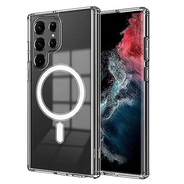  갤럭시 S22울트라 맥세이프 호환 투명 하드 케이스