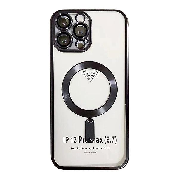 [하푼/HK-00001] 아이폰14프로 글램 카메라 풀커버 맥세이프 케이스