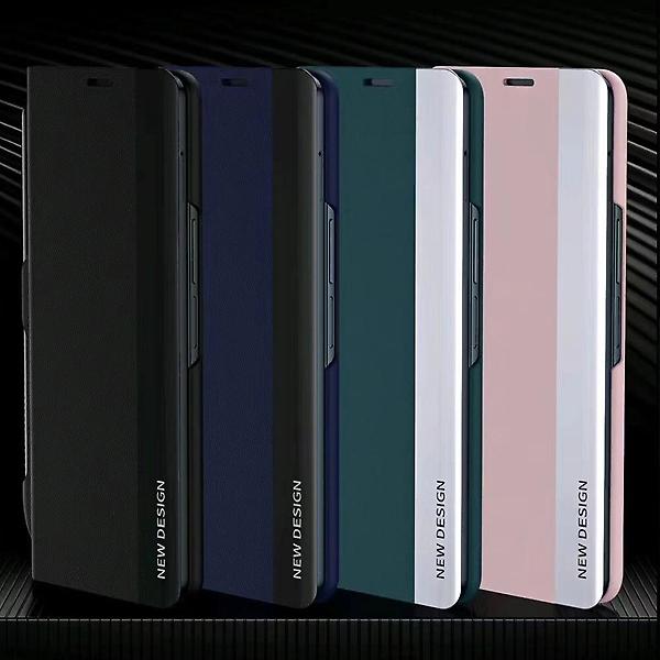  아이폰13 프리미엄 스틸 레더 플립 케이스