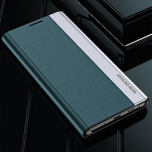  갤럭시 A32 4G (A325) 스틸 레더 플립 케이스