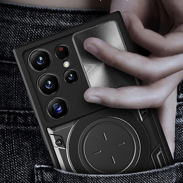  갤럭시퀀텀A 716 그립 슬라이드 커버 마그네틱 케이스