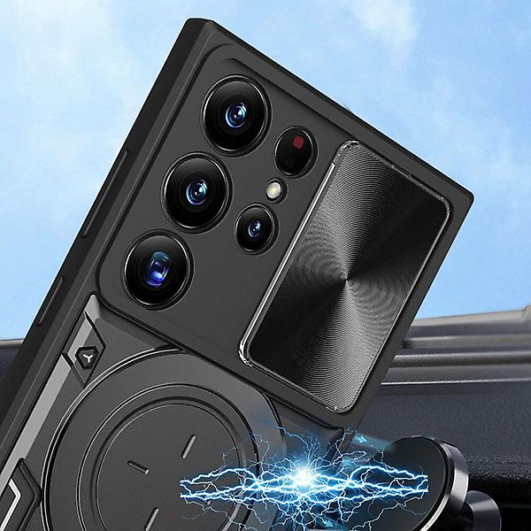  갤럭시S23플러스 그립 슬라이드 커버 마그네틱 케이스