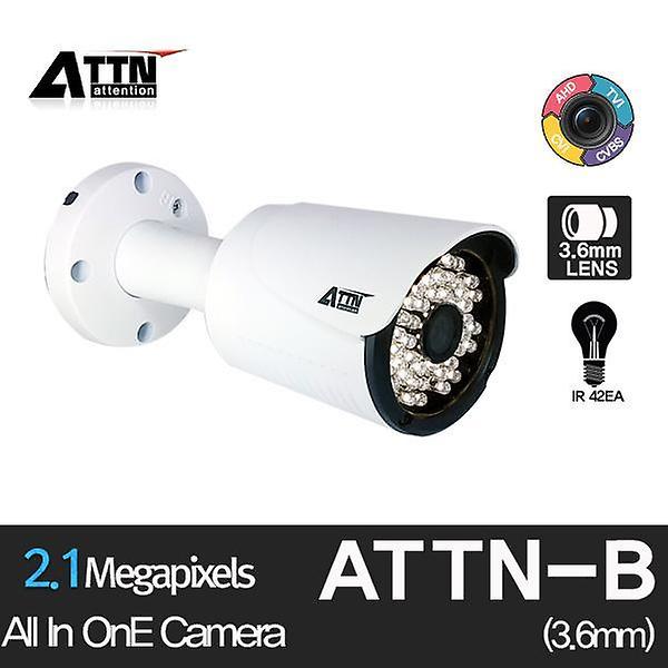 [ATTN/OPN001] [ ATTN-B ] 올인원 [200만화소] 적외선 뷸렛 중형 카메라 3.6mm IR 42pcs