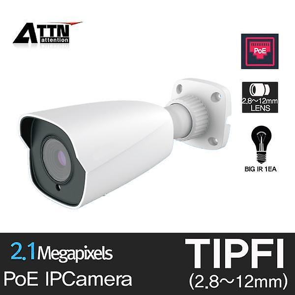[ATTN/OPN001] [ TIPFI ] IP POE [200만화소] 적외선 뷸렛 카메라 2.8~12mm Array Big IR 2pcs Mi...