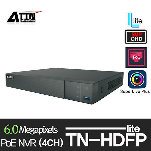 [ATTN/OPN001] [ TN-HDFP_LITE ] IP POE [6MP] 4채널 NVR 4Poe Port