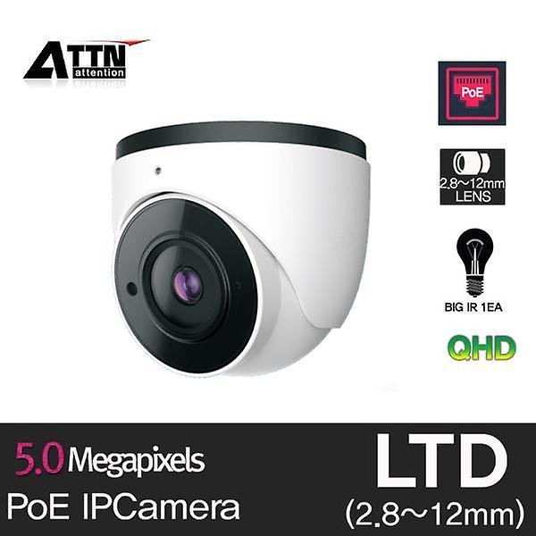 [ATTN/OPN001] [ LTD ] IP POE [500만화소] 적외선 돔 카메라 2.8~12mm Array Big IR 2pcs