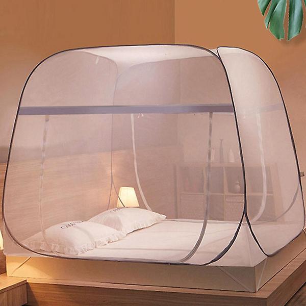 [코코비아/KOKO00001] 코코비아 원터치 접이식 사각 모기장 텐트 그레이 패밀리 아기 가정 캠핑