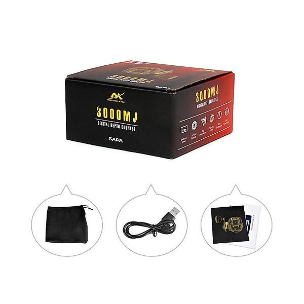 싸파 더블킬 수심측정 베이트릴 DK-3000MJ 좌핸들