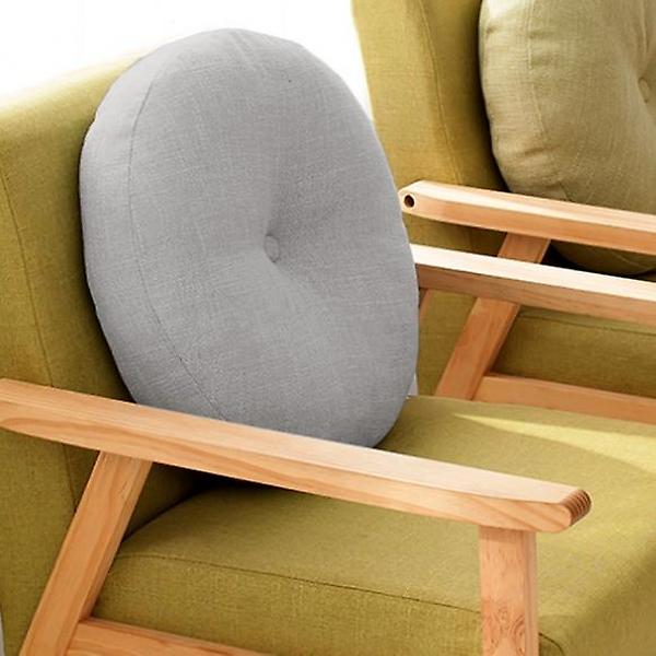  폭신빵빵 원형 쿠션방석(47cm) (그레이)