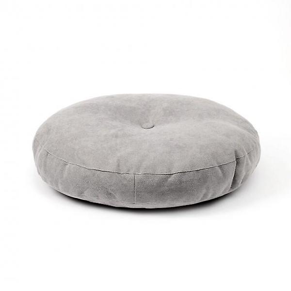  폭신빵빵 원형 쿠션방석(47cm) (그레이)