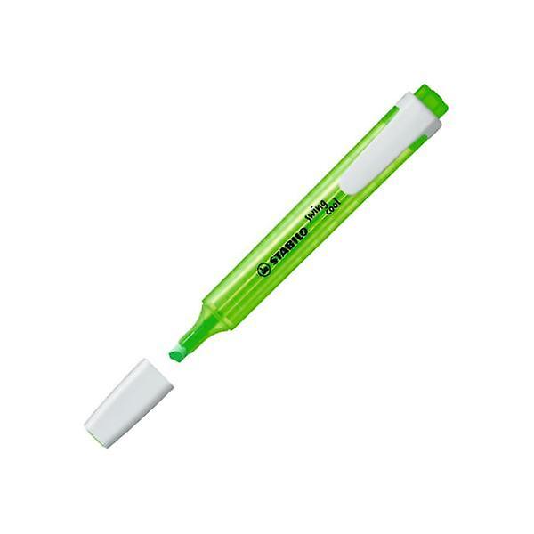 [오피스큐/OQ-00001] 스타빌로 스윙쿨형광펜 녹색 1자루 4 0mm