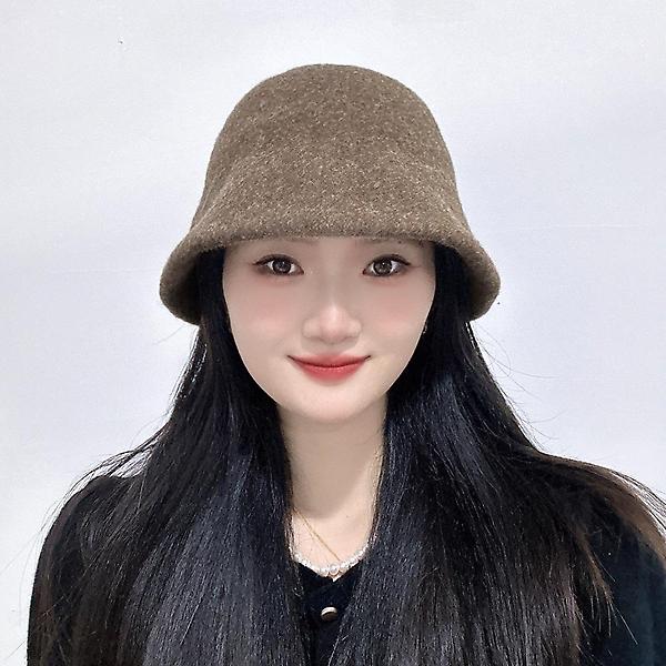 디아나 울 버킷햇(브라운)