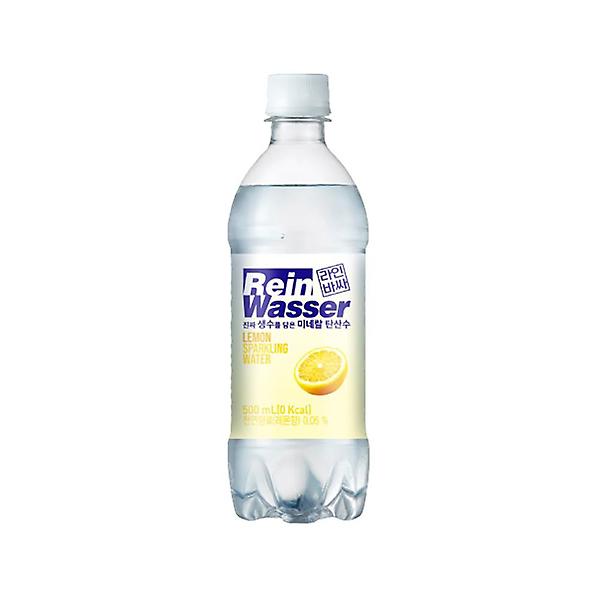 [라인바싸/KOKO00001] 라인바싸 레몬 탄산음료 500ml PET 20개 1박스