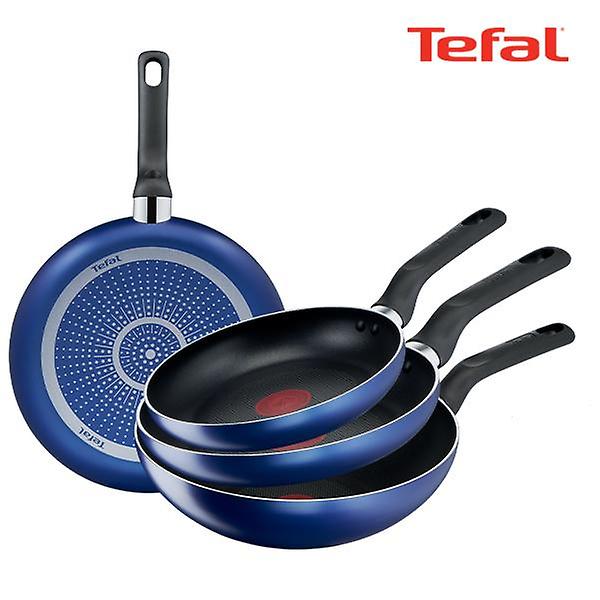  테팔 팬&냄비 PTFE 미드나잇 블루 4종세트 (프라이팬 20cm + 24cm + 26cm + 볶음팬 28cm)