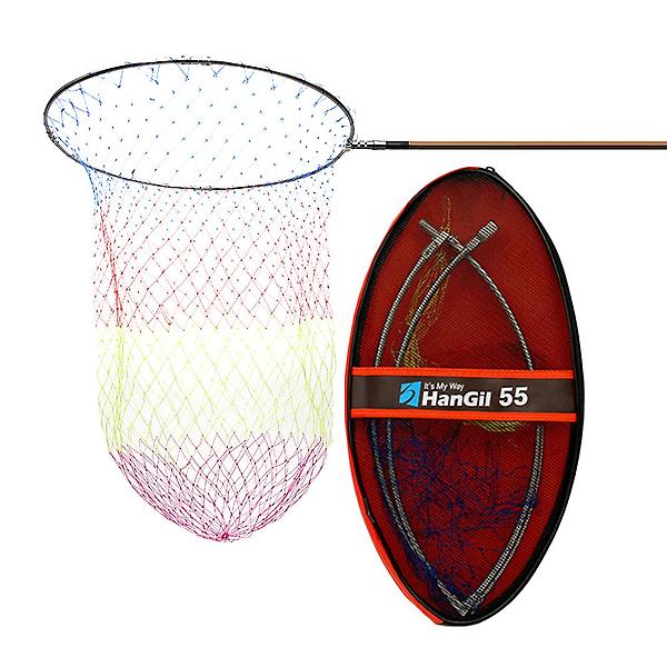  싸파 한길 바다 뜰채망 세트 50CM 스테인레스 프레임