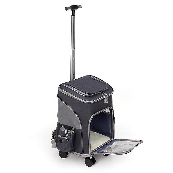  애완동물 백팩 캐리어 이동가방(차콜)