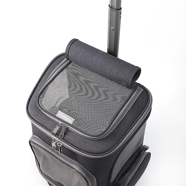  애완동물 백팩 캐리어 이동가방(차콜)