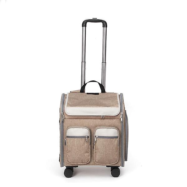  펫티켓 백팩 캐리어 이동가방(브라운)