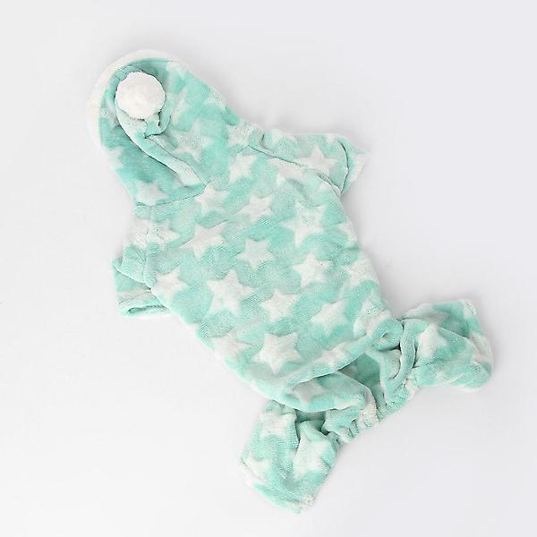  별나라 올인원 애견옷(L) (에메랄드)