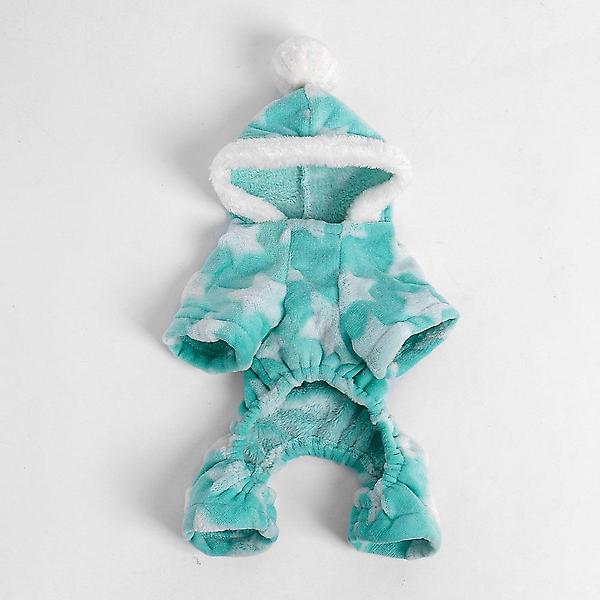  별나라 올인원 애견옷(S) (에메랄드)