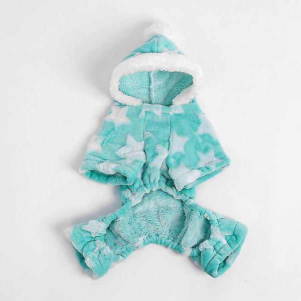  별나라 올인원 애견옷(S) (에메랄드)