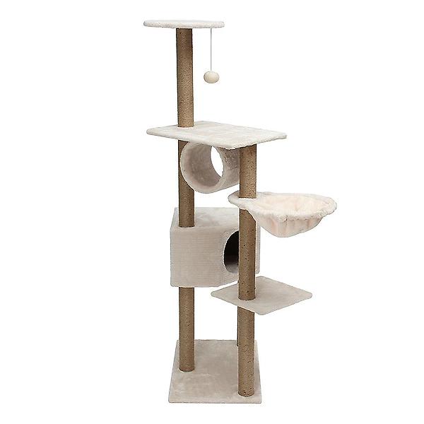  힐링홈 고양이 캣타워(150cm) (아이보리)