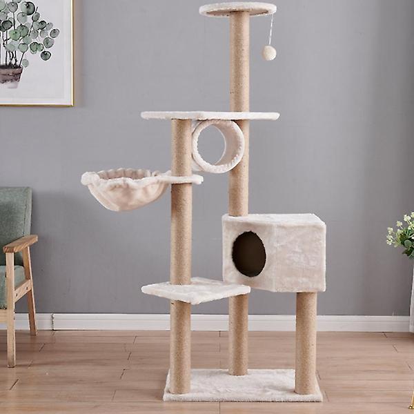  힐링홈 고양이 캣타워(150cm) (아이보리)