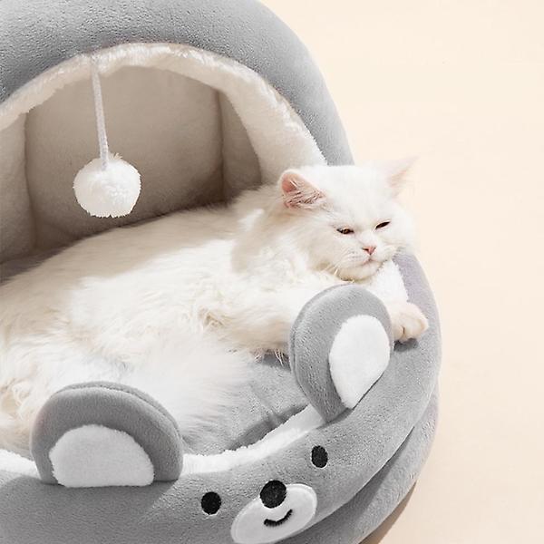  큐티펫 반려동물 동굴하우스(그레이곰)