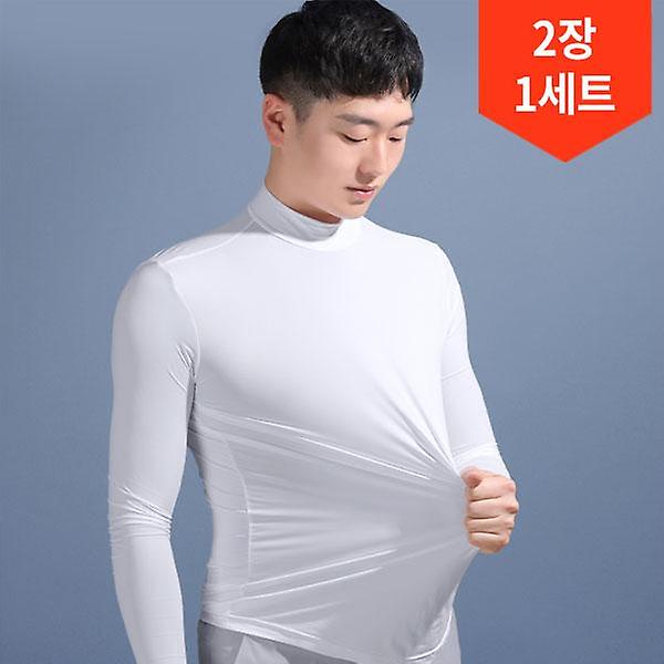  2장1세트/리카타 브리즈핏 스킨 터틀넥 남여 이너웨어 E43301