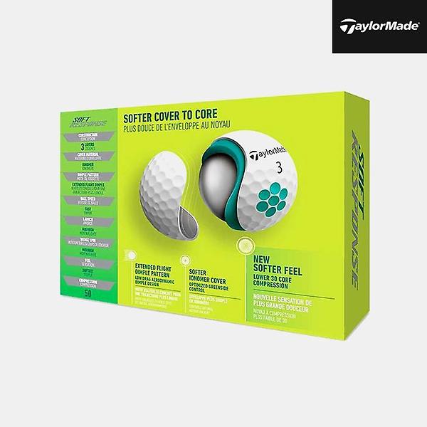  [테일러메이드코리아정품]2022 테일러메이드 소프트 리스폰스 골프볼[남여공용][화이트][3피스 12알]