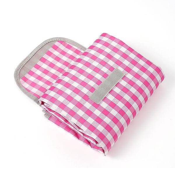  비비드 체크 방수 돗자리 비치 휴대용 피크닉 매트