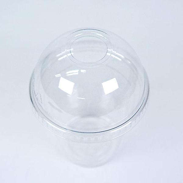 [판매처에 문의/KOKO00001] 테이크아웃 PET 투명 아이스컵 돔뚜껑 98mm 1,000개 1박스